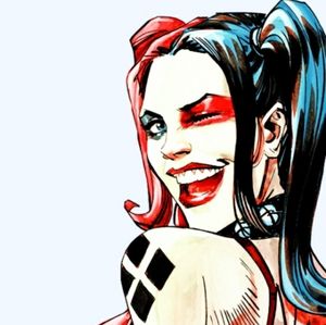 Harley Quinn painting 11 by 14